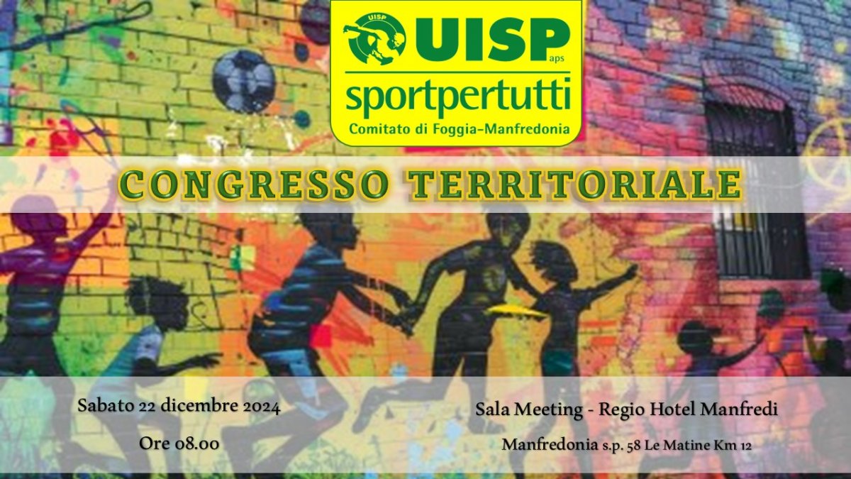 Congresso Territoriale Foggia-Manfredonia