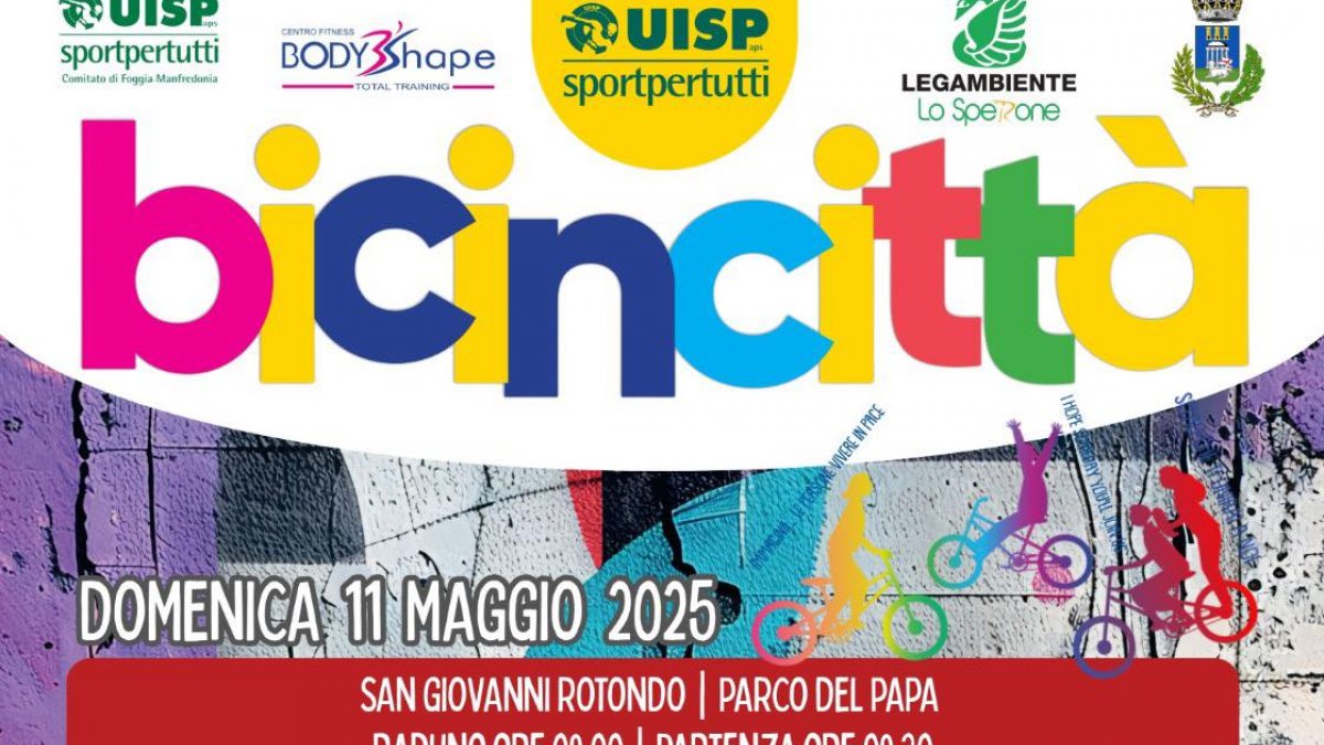 1° Tappa del Bicincittà a San Giovanni Rotondo