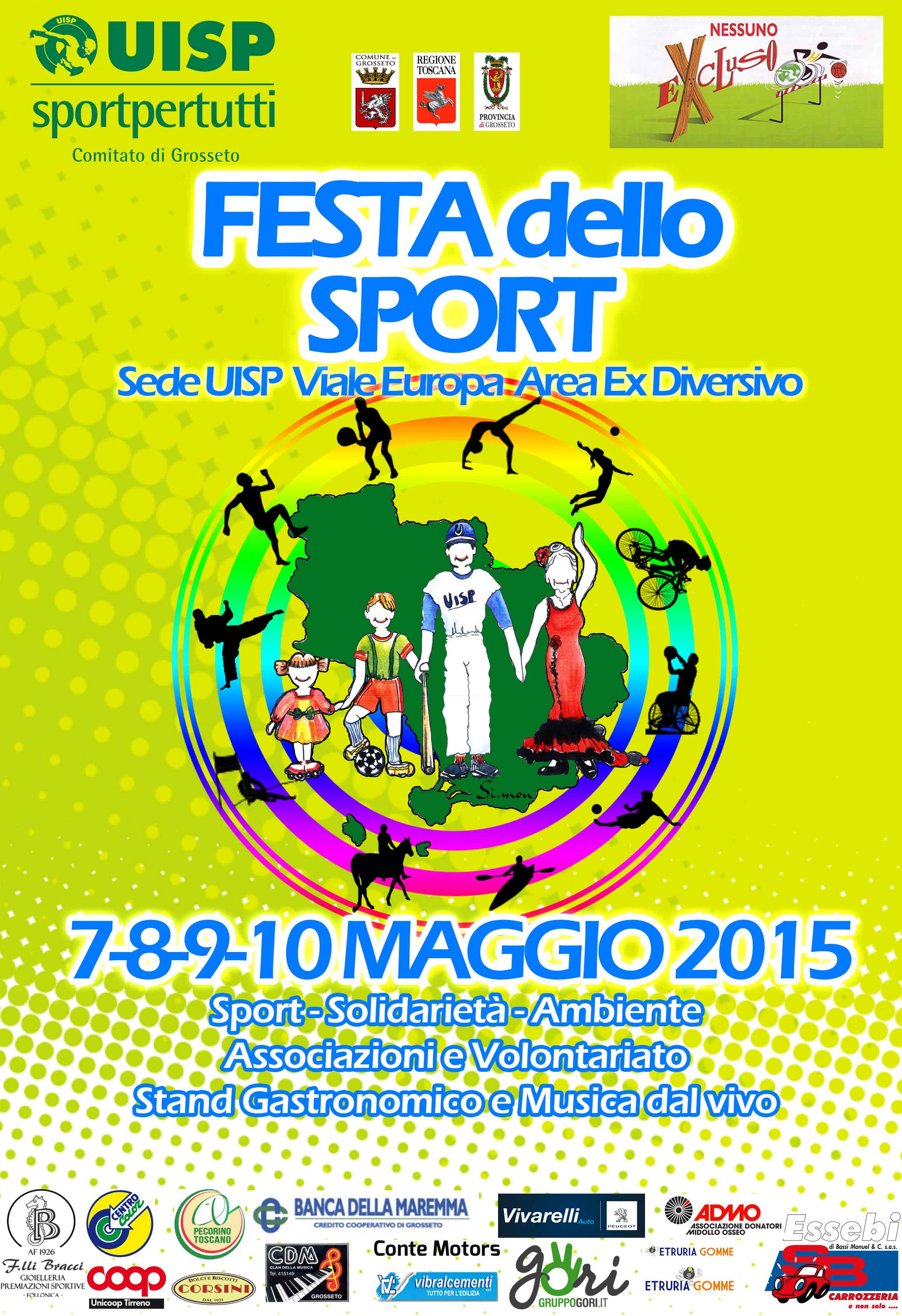 UISP Grosseto Festa dello Sport 2015