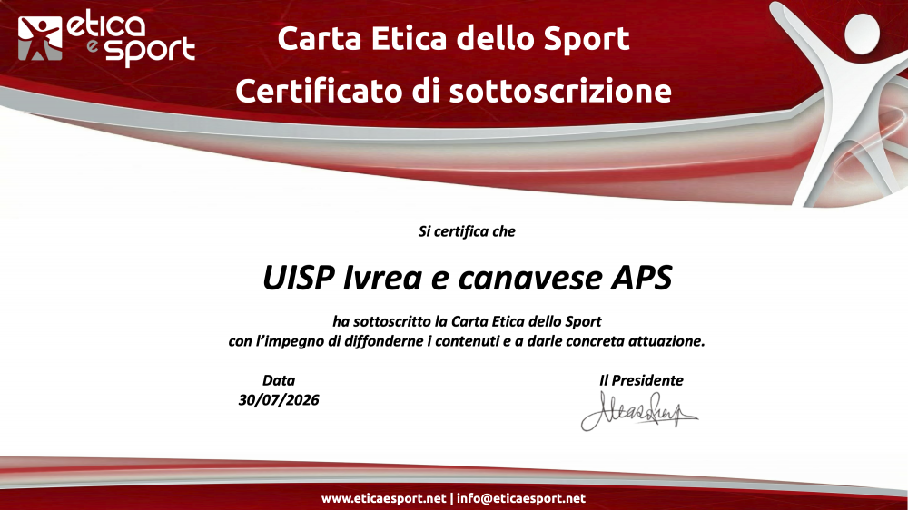 carta etica uisp ivrea