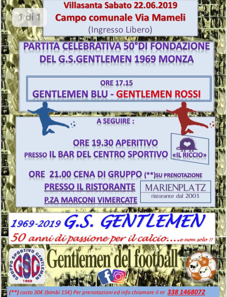 VOLANTINO 50° GENTLEMEN