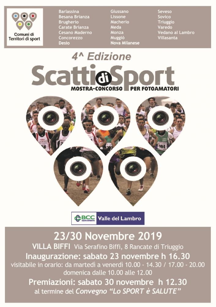 LOCANDINA SCATTI DI SPORT