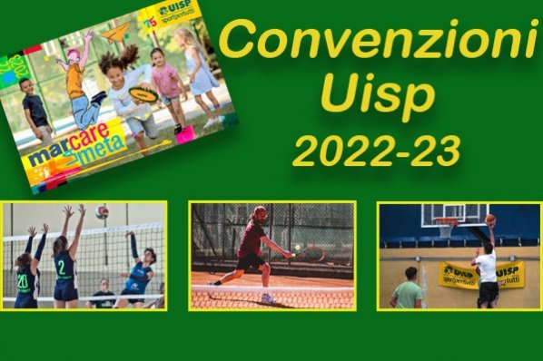 Convenzioni Uisp 2022-23