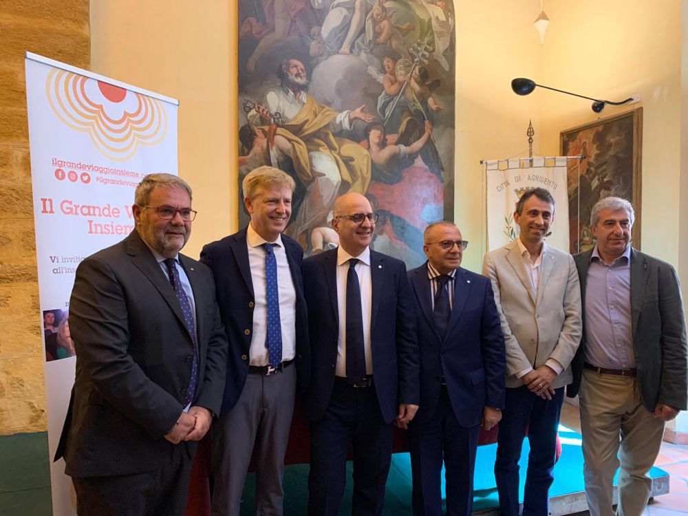 La conferenza stampa svolta mercoledì 23 ottobre ad Agrigento