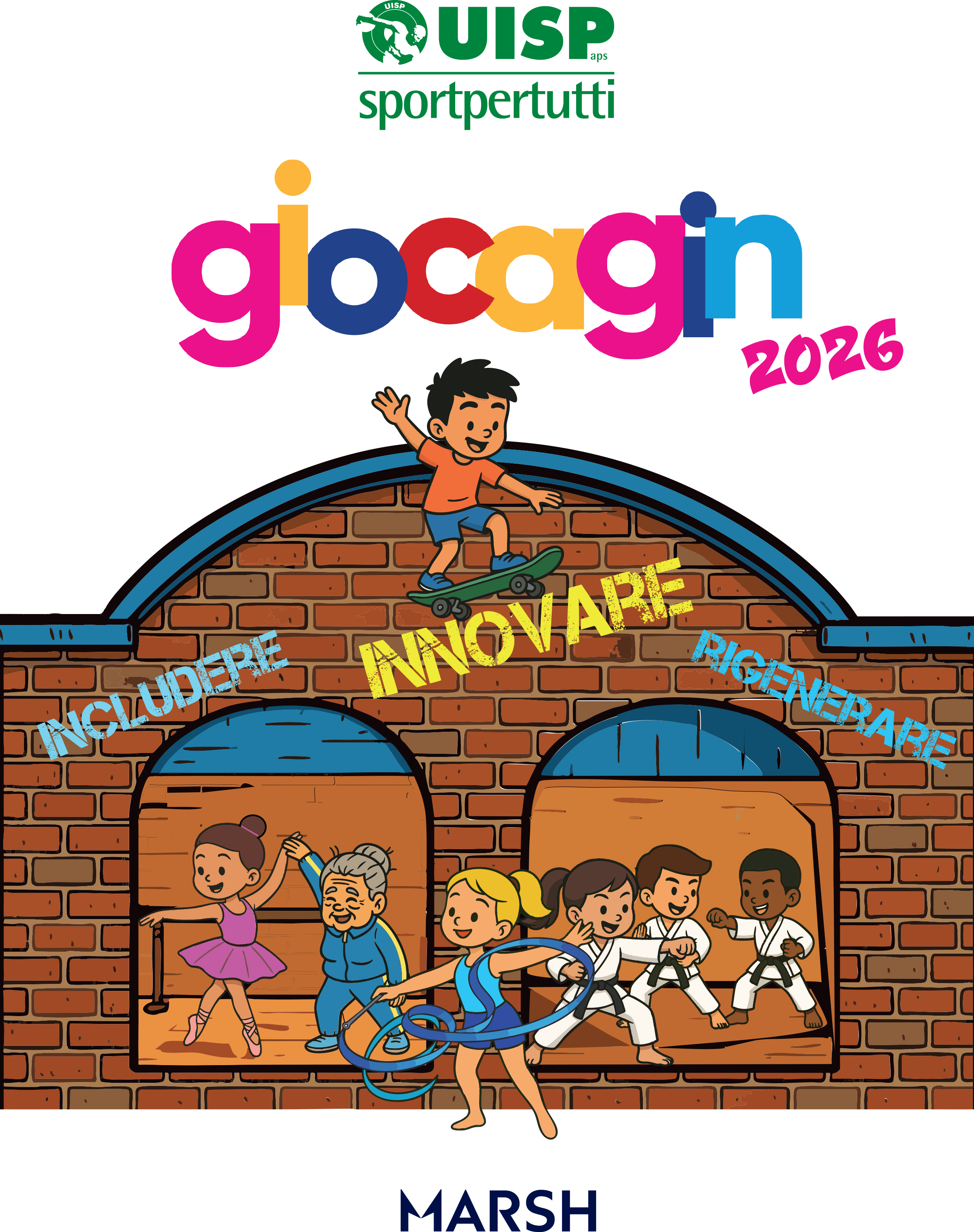 UISP - Nazionale - Giocagin apre il ciclo 2026 delle manifestazioni  nazionali Uisp