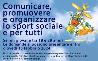 UISP – Nazionale – Servizio Civile 2024 con l'UISP: un'opportunità in tutta Italia