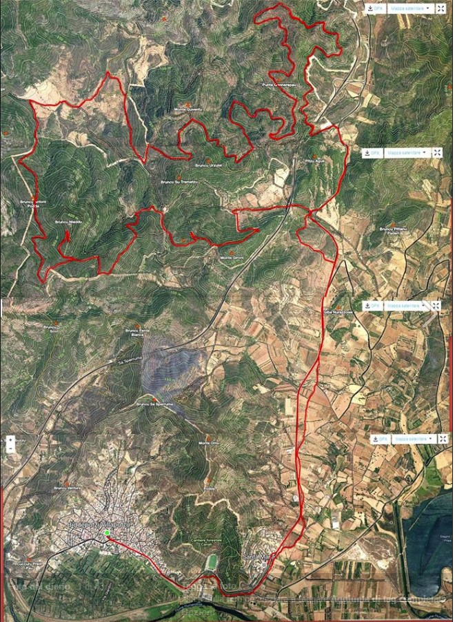 Percorso MTB Sarrabur