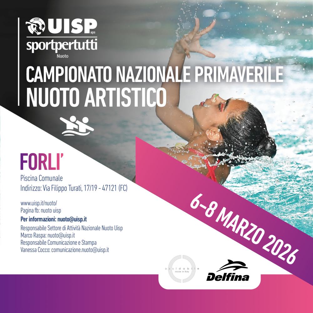 Locandina campionato nazionale primaverile UISP 2026