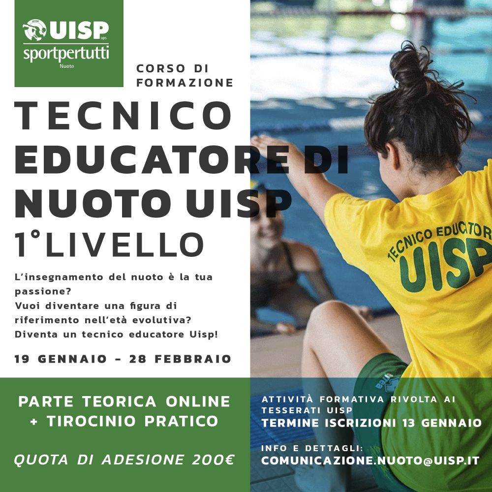 corso tecnico educatore nuoto