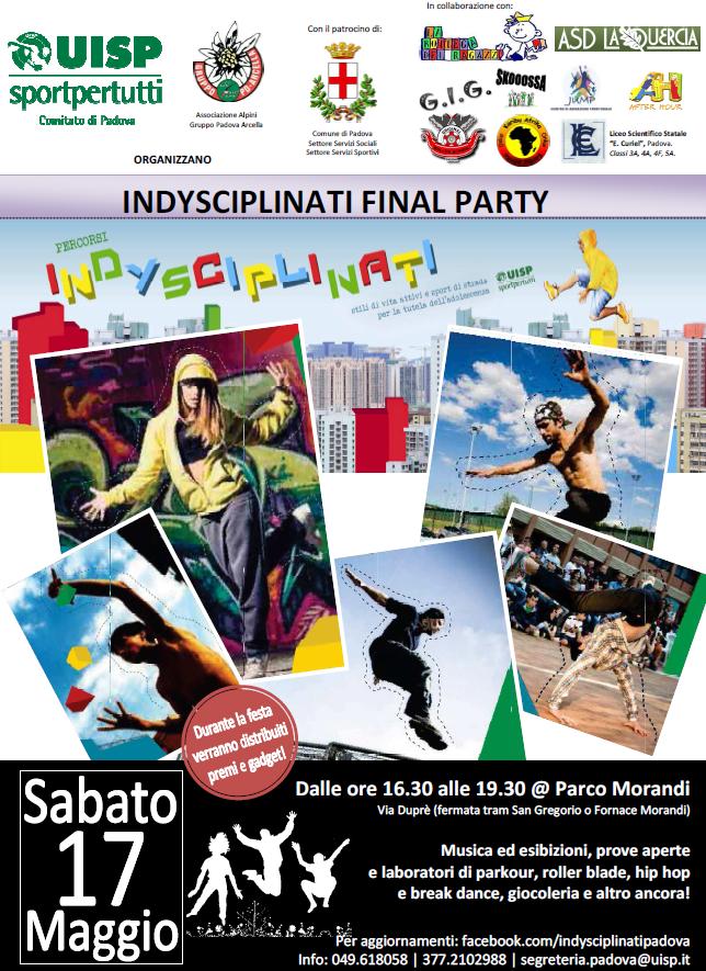 festa finale indysciplinati