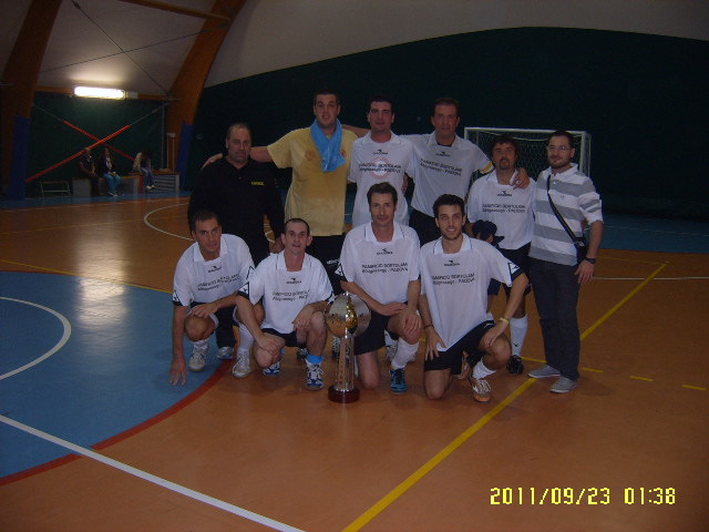 Formazione Crocifisso, vincitrice della Supercoppa