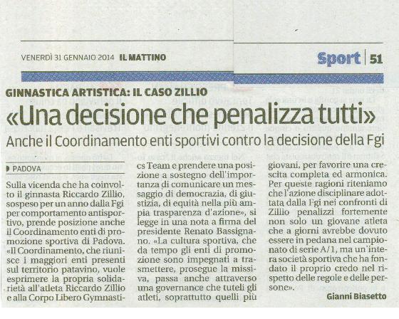 zillio articolo mattino