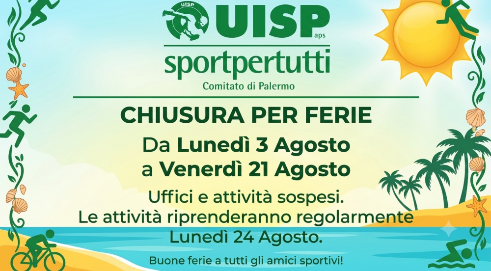 Chiusura estiva