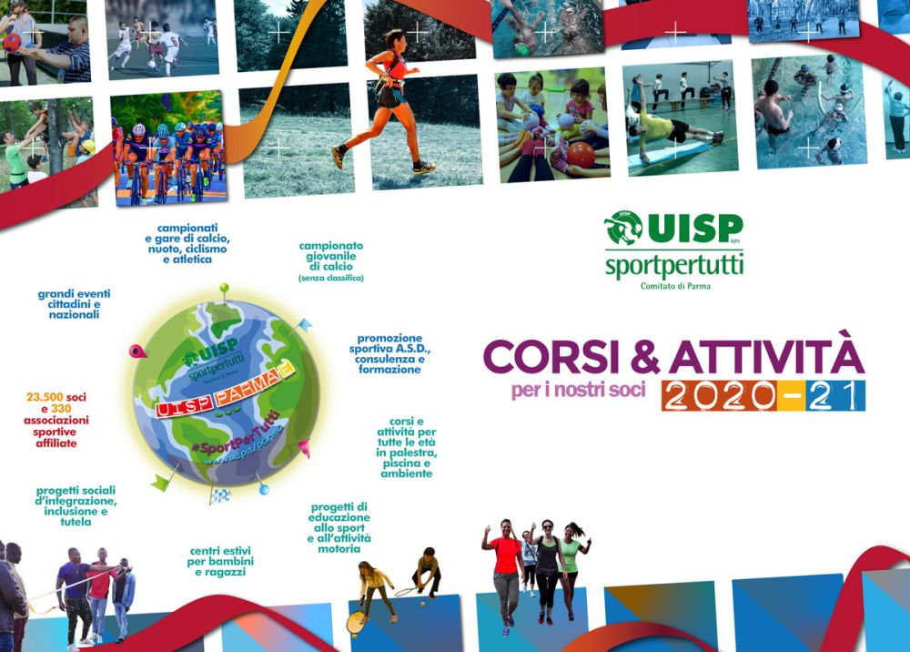corsi e attività 2020-21 per i soci UISP Parma
