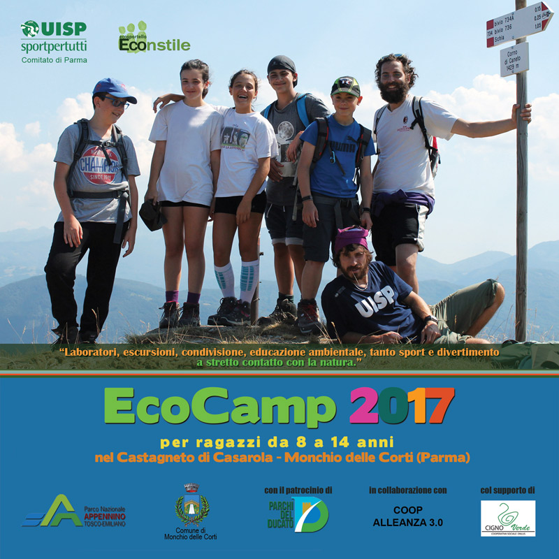 EcoCamp 2017 a Casarola