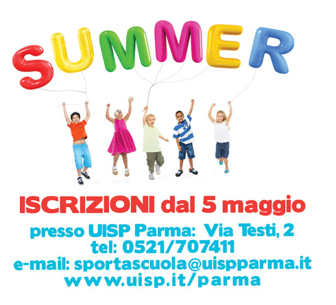 Iscrizioni 2015 Centro Estivo Uisp Parma