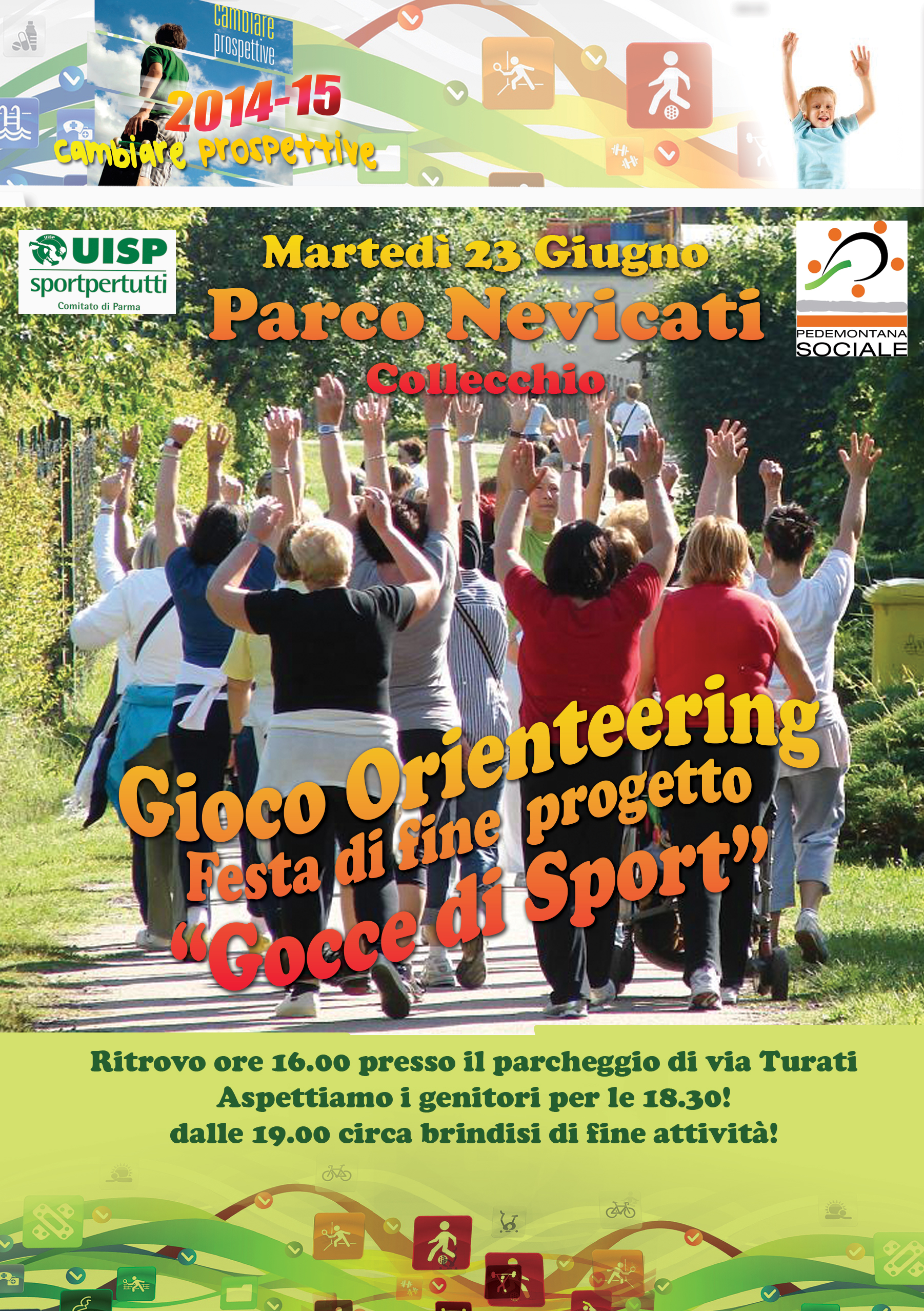 Gioca Orienteering al Parco Nevicati 23/06/2015