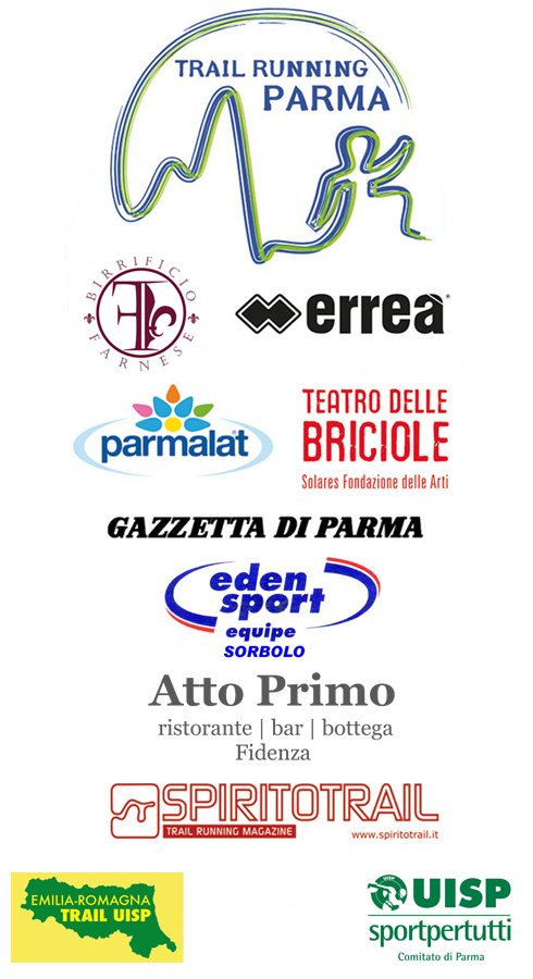 Sponsor Trail Running Parma 2018