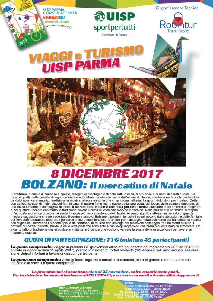 locandina viaggio Bolzano