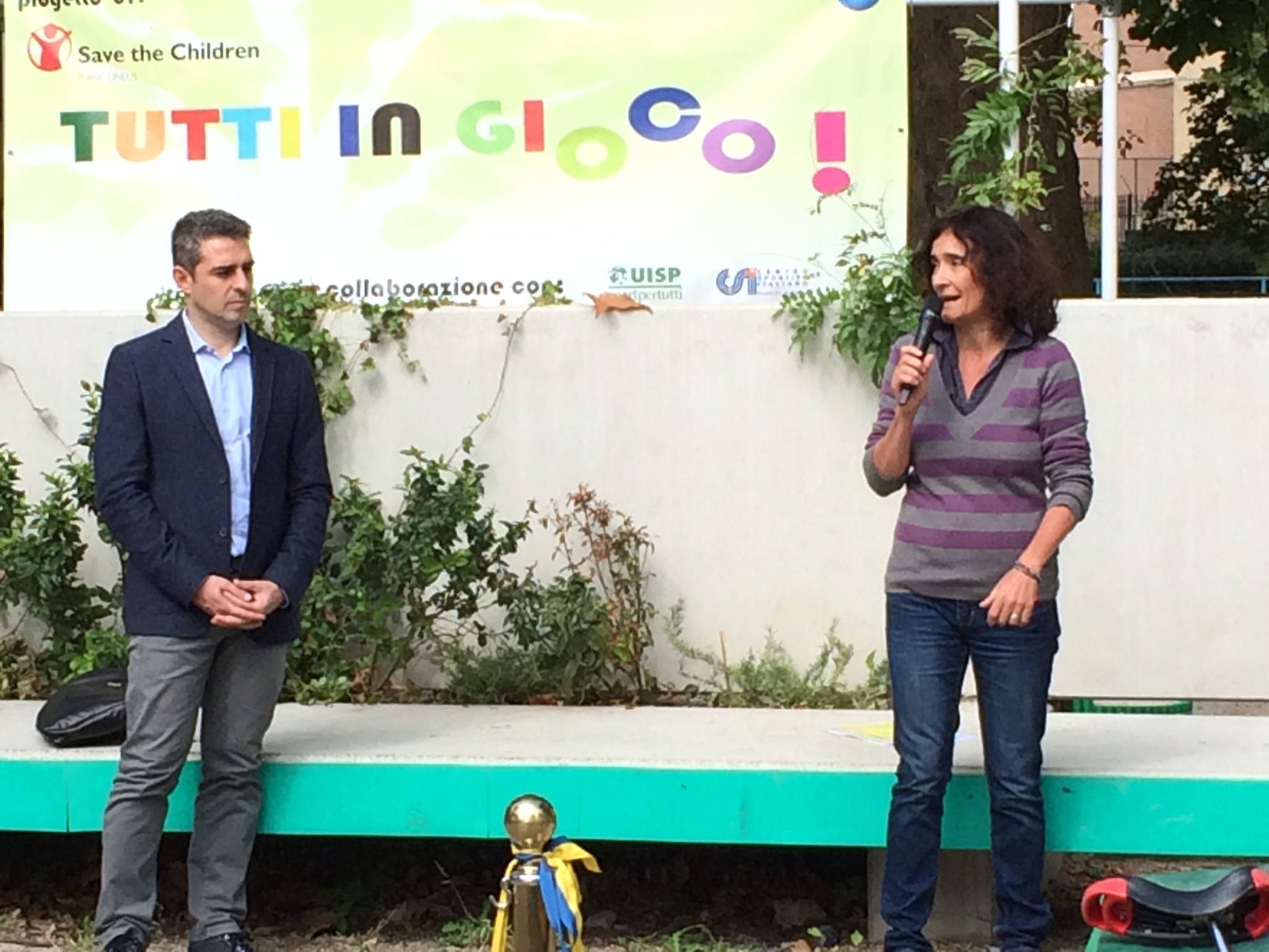 Enrica Montanini e Federico Pizzarotti