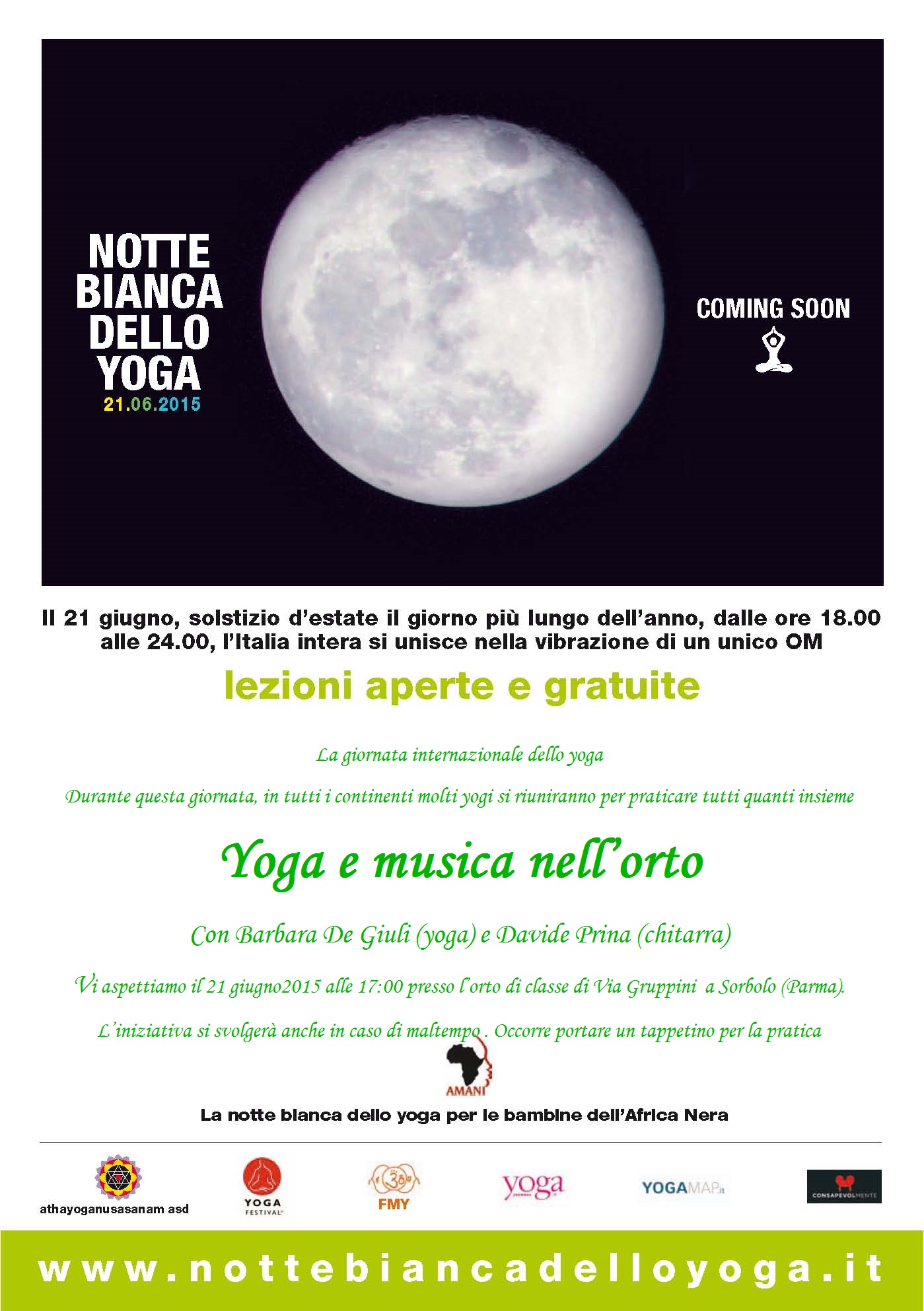 Notte bianca Yoga