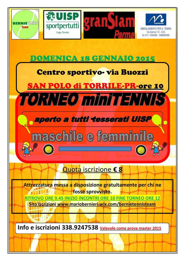 Torneo Mini Tennis