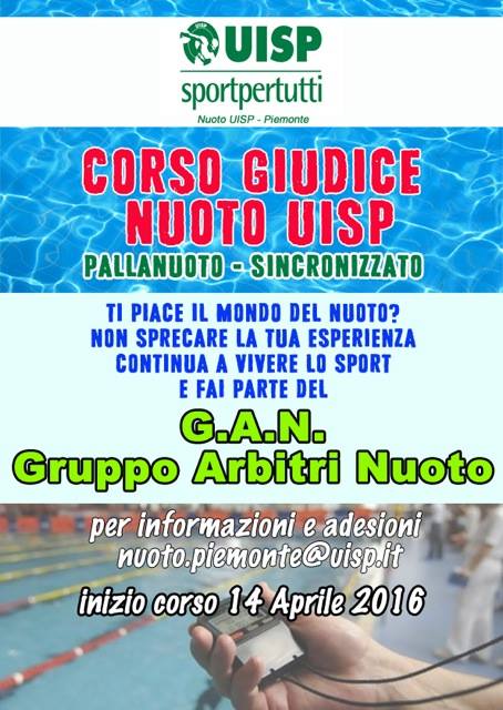 Corso giudice Nuoto UISP