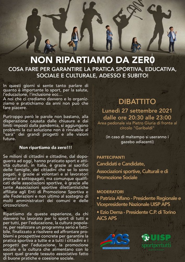 Volantino dibattito