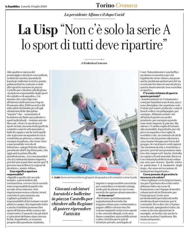 La Repubblica_6 luglio 2020