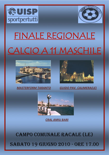 Finali regionali calcio a 11