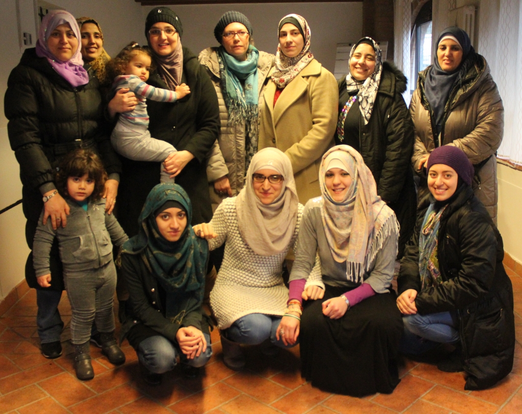 Alcune delle partecipanti del corso per sole donne