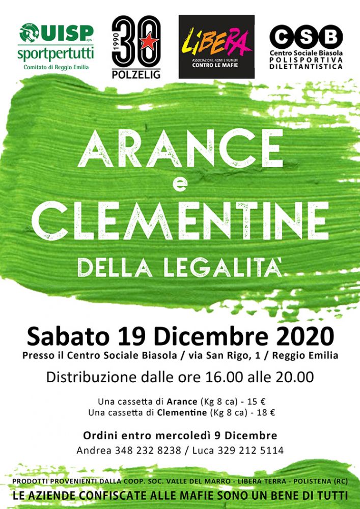 arance della legalità