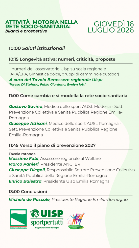 programma evento