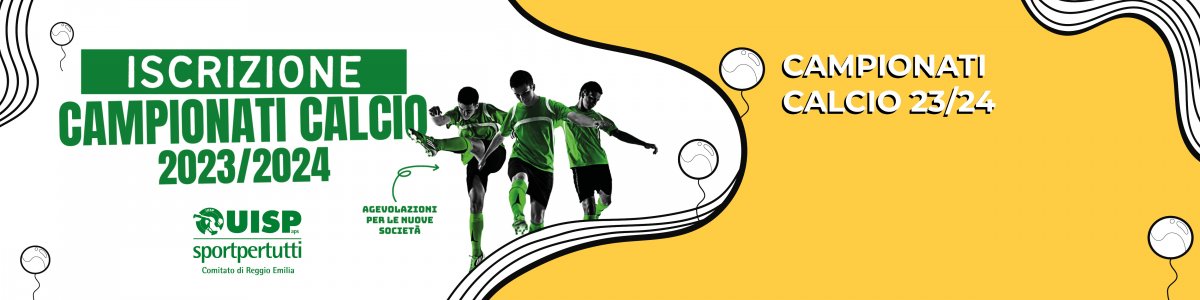 ISCRIZIONI CAMPIONATI CALCIO UISP