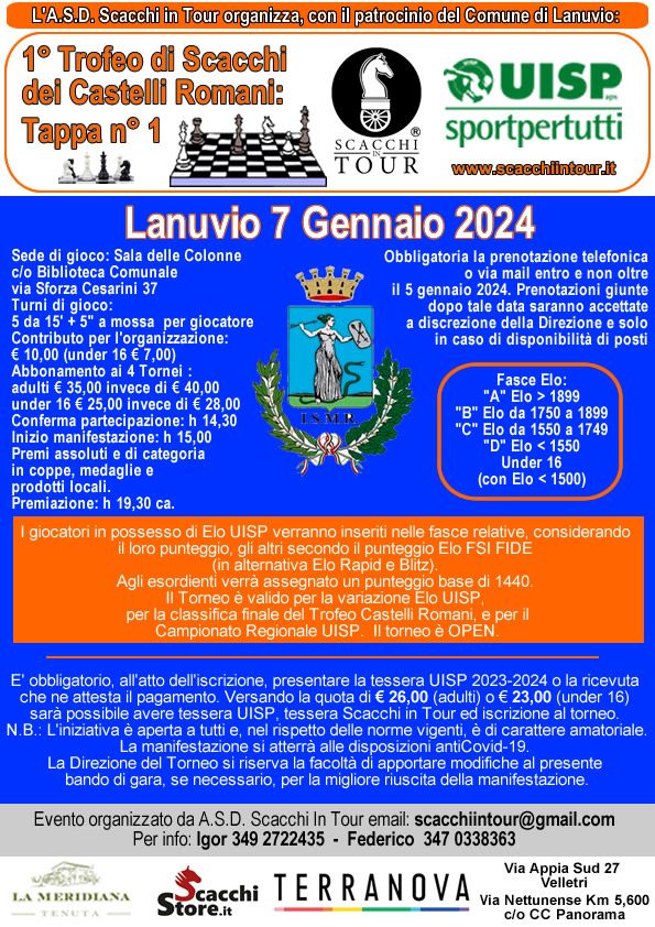 Tappa 1 Lanuvio