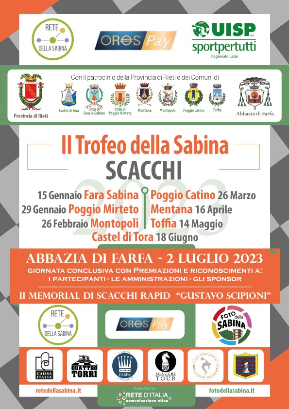 II Trofeo della Sabina locandina