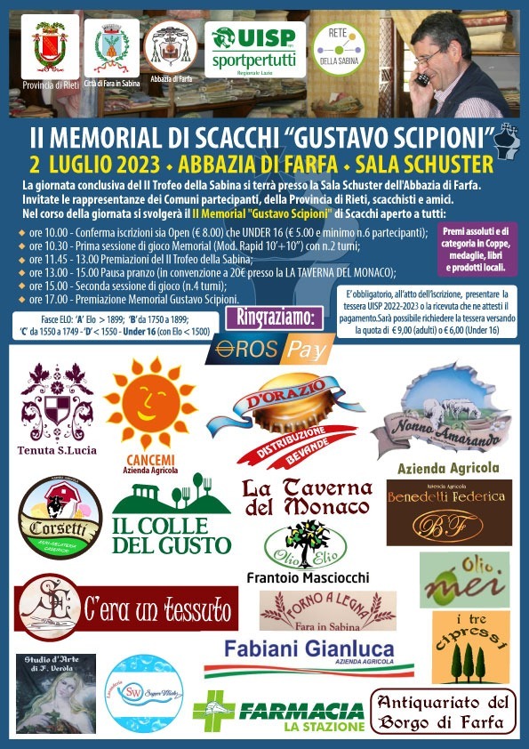 Memorial Scipioni 2023