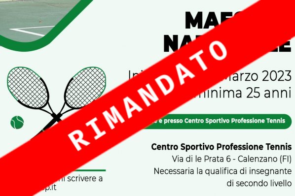 MAESTRO NAZIONALE DI TENNIS/PADEL/BEACH TENNIS
