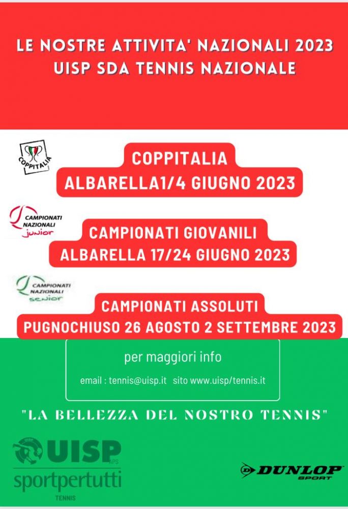 Attività Nazionali 2023