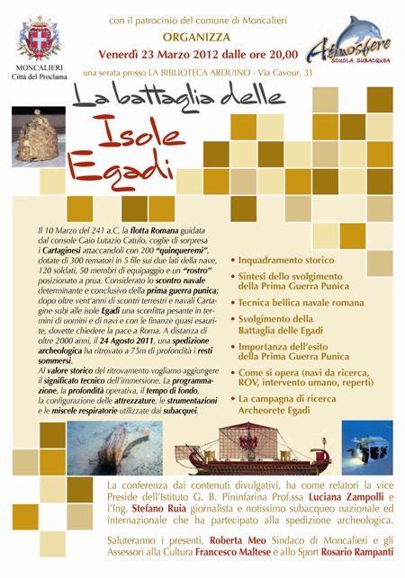 La Battaglia delle Isole Egadi