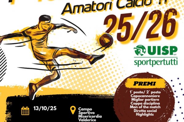 PRIMO TORNEO AMATORI CALCIO A 11