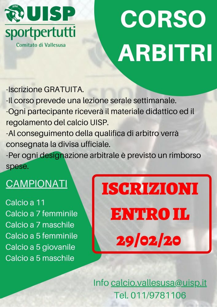 Corso Arbitri