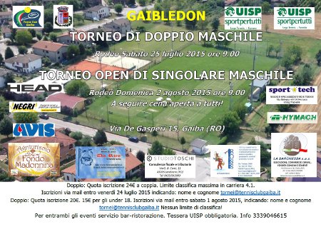 Tornei Gaiba 2015