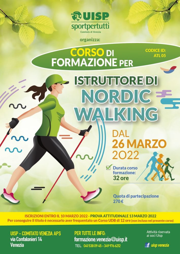 Corso base di Nordic Walking –