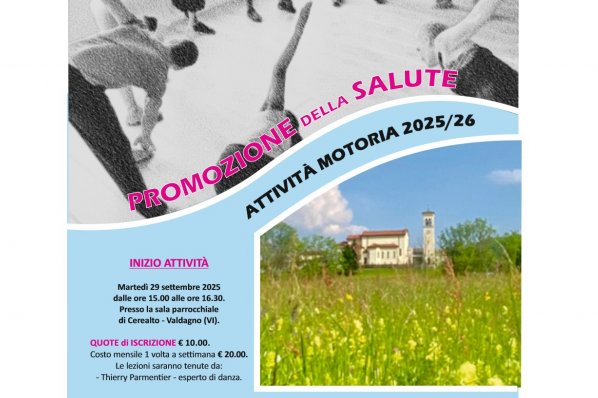 ATTIVITA' MOTORIA CEREALTO (VALDAGNO) 