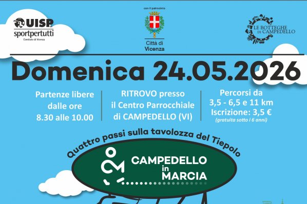 CAMPEDELLO IN MARCIA 2026