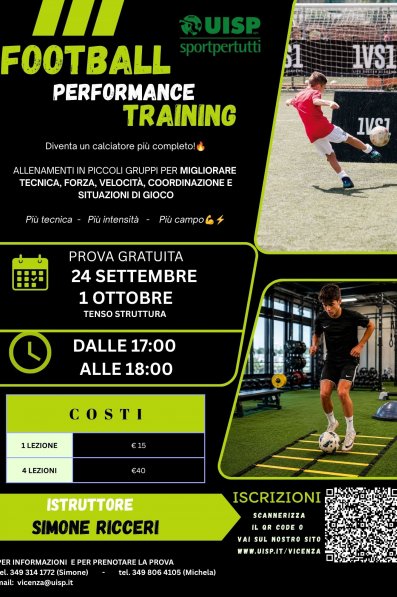 FOOTBALL PERFORMANCE TRAINING